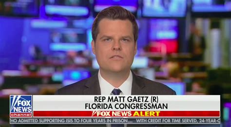 Matt Gaetz to Press Charges Against Woman Who Hit Him With Beverage