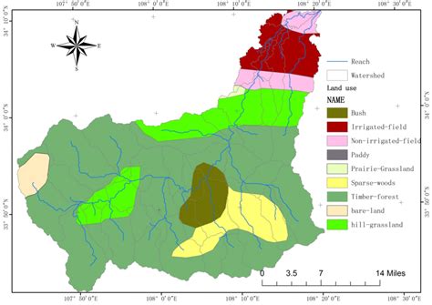 Land-use map of the Heihe River basin | Download Scientific Diagram