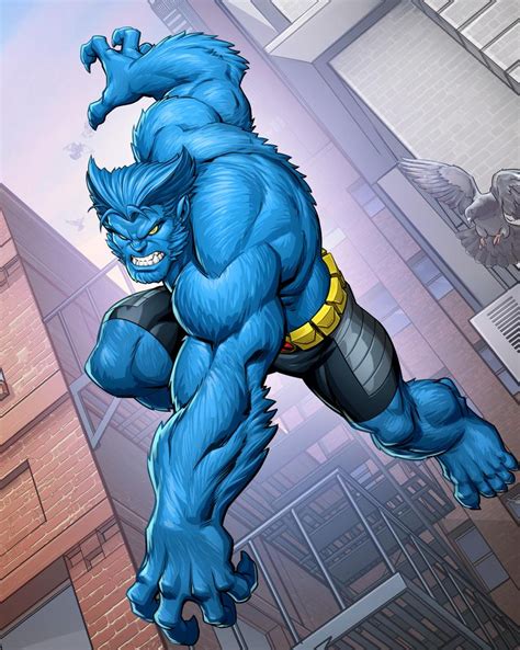 Beast by PatrickBrown on DeviantArt | Arte da marvel, Animação da marvel, Quadrinhos xmen