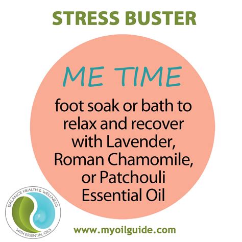 Me Time - Stress Relief Foot Soaks and Baths | Essential Oils and ...