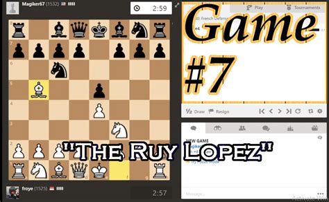 Trying Ruy Lopez Opening - Chess.com