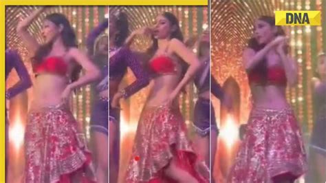 Viral video: Mouni Roy’s sexy dance on Saami Saami wearing thigh-high slit lehenga, backless ...