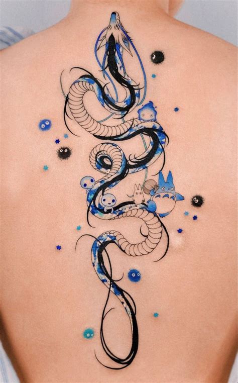 blue dragon tattoo | Mystical tattoos, Blue dragon tattoo, Dragon ...