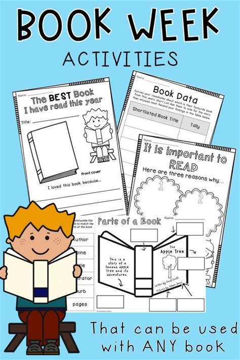 Book Week | World Book Week - Reading Activities | Kindergarten - 2nd ...