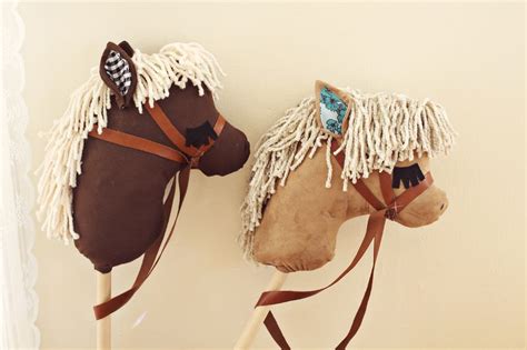 DIY Stick Horses - A Beautiful Mess