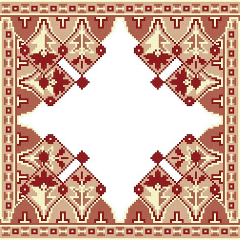 A cross stitch pixel art pattern with a white background 32503383 Vector Art at Vecteezy