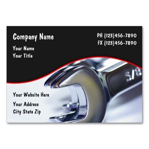 Automotive Business Cards | Zazzle.com (With images) | Automotive shops ...