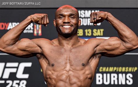 #UFC 258: Kamaru Usman defends title with third-round knockout