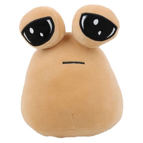 Hot Game My Pet Alien Pou Plush Toy Furdiburb Emotion Alien Plushie Stuffed Animal Pou Doll 22cm ...