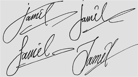 ️ Signatures J | Sign J Alphabet | Customer Signature J | Letter J Sign | Jamil Signature Style ...