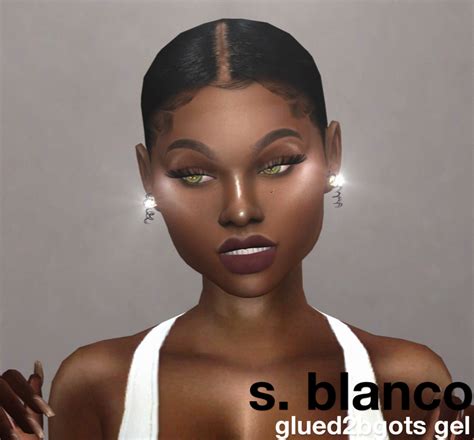 BLANCObrand presents the ‘glued2bgots gel’... - QUINNCIAGA Sims 4 Teen ...