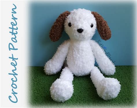 Pattern: Charlie the Dog Plush Crochet Puppy Dog | Etsy