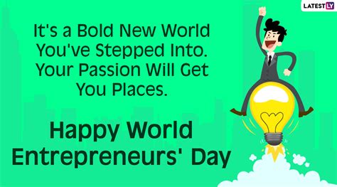 World Entrepreneurs’ Day 2020 Wishes: WhatsApp Messages, Greetings, HD Images, Quotes and SMS to ...