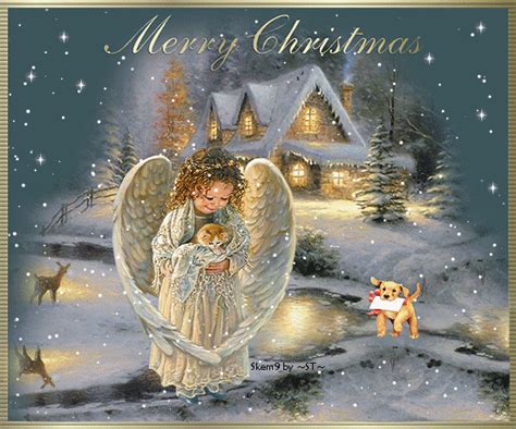 Beautiful Free Animated Merry Christmas Cards Gifs Greetings