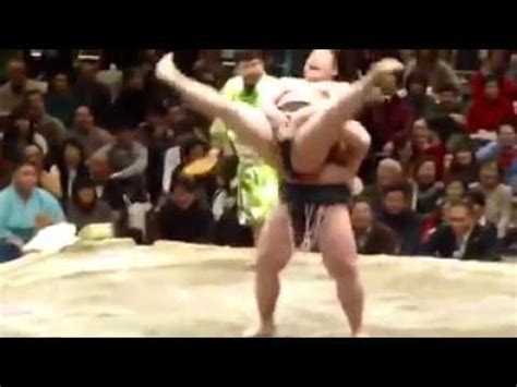 Funny sumo wrestling - YouTube