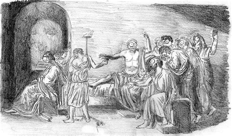 The Death of Socrates by CaesarAnto on DeviantArt