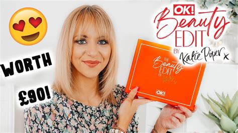 OK Beauty Edit x Katie Piper Beauty Box Unboxing, Worth £90 - Get Yours For £7.50! - YouTube