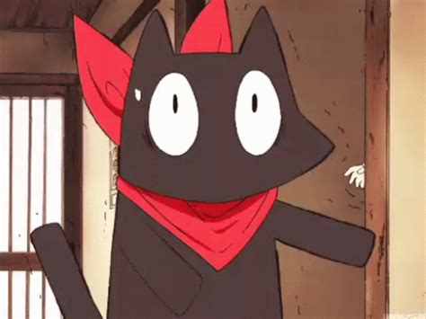 Nichijou Sakamoto GIF - Nichijou Sakamoto Cat - Discover & Share GIFs