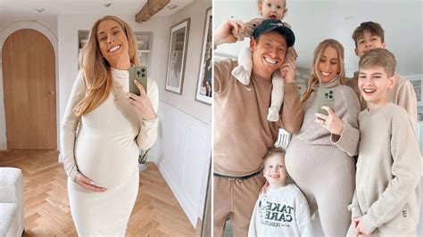 Stacey Solomon shares adorable family pic ahead of due date