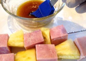 Ham & Pineapple Skewers ~ Gluten-Free