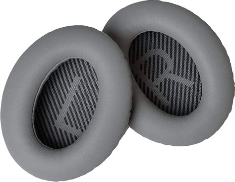 Replacement Ear Cushions for Bose Quiet Comfort QC35/QC35 II Pads, Grey ...