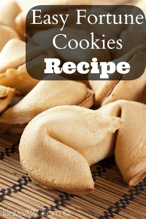 Easy Fortune Cookies Recipe | Fortune cookies recipe, Easy fortune ...