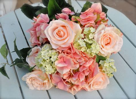 Green Hydrangea Wedding, Hydrangea Bouquet Wedding, Wedding Bouquets Bride, Pink Wedding Flowers ...