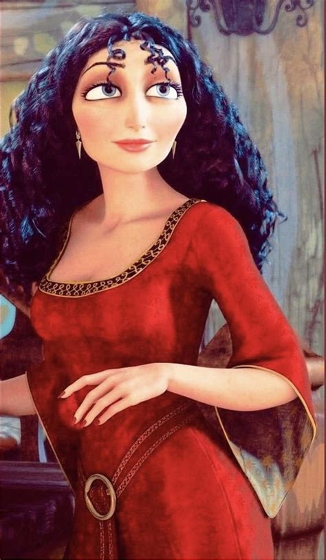 Mother Gothel And Rapunzel Art