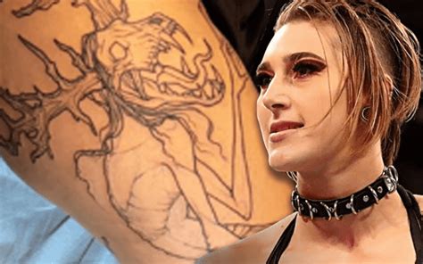 Rhea Ripley Gets Massive New Tattoo