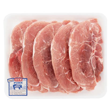 H-E-B Bone-in Sirloin Pork Chops - Value Pack - Shop Pork at H-E-B