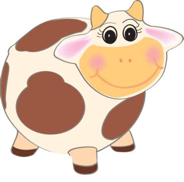 Cow Farm Animal Cartoon Illustration Udder Drawing Comic Vector, Udder ...