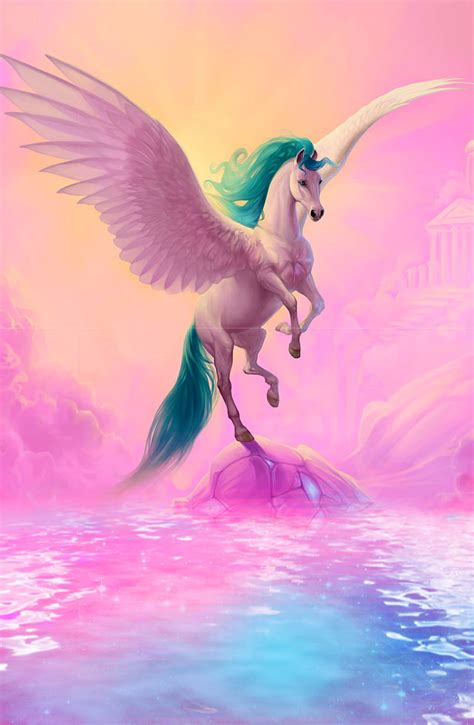 Pegasus Rainbow Wallpaper