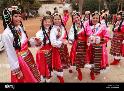 China, Yunnan, Kunming, ethnic minority women Stock Photo - Alamy