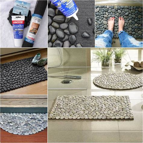 Fantastic DIY Stone Floor Mat - Free Guide and Tutorial