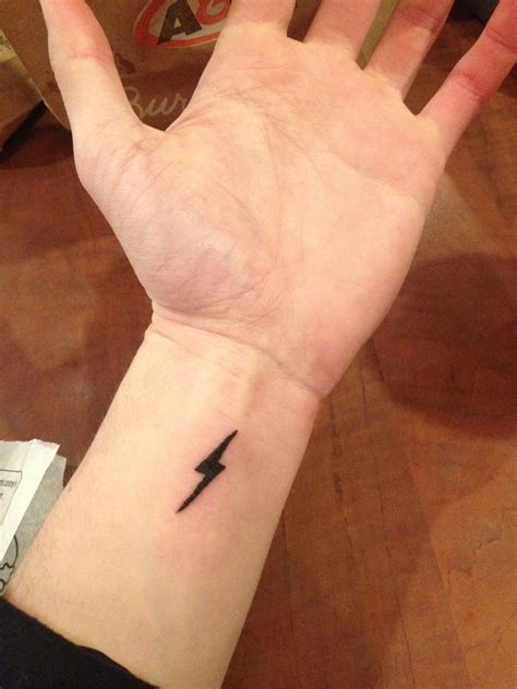 Harry Potter Lightning Bolt Tattoo