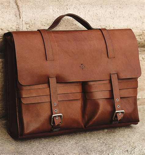 Mens Leather Work Bags