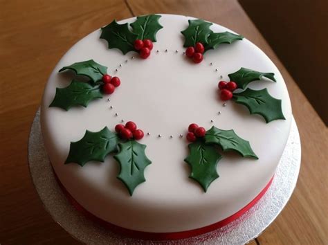 Christmas Cake Fondant Icing Decorations | Shelly Lighting