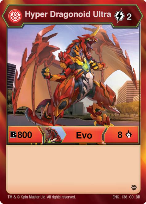 Pyrus Hyper Dragonoid Ultra (Bakugan Resurgence) - The Bakugan Wiki