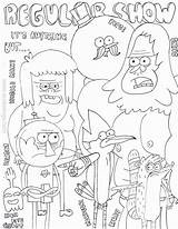 TV Series Regular Show Coloring Pages  XColoringscom sketch template