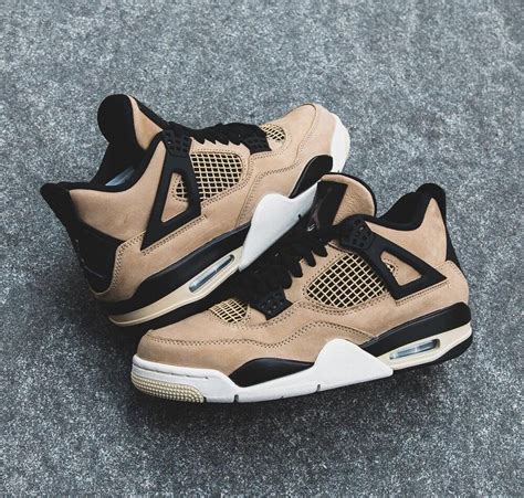 Womens Air Jordan 4 Retro Mushroom : Sale Price: $159.99 (Retail $190) FREE SHIPPING use code ...