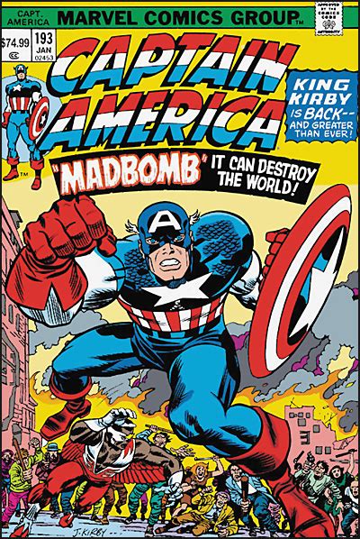 CAPTAIN AMERICA By Jack Kirby Omnibus – Buds Art Books