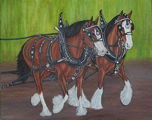 Painting - Clydesdale Horses Draft Horses by Sofya Mikeworth | Clydesdale horses, Horses, Clydesdale