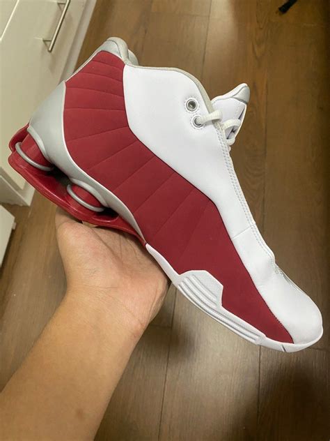 Vince Carter Nike Shox BB4 Varsity Red on Carousell