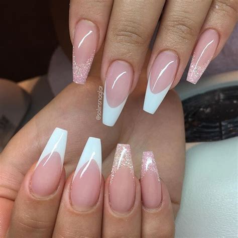 Pin by Tina Rease on Nails | Ombre acrylic nails, French tip nails ...