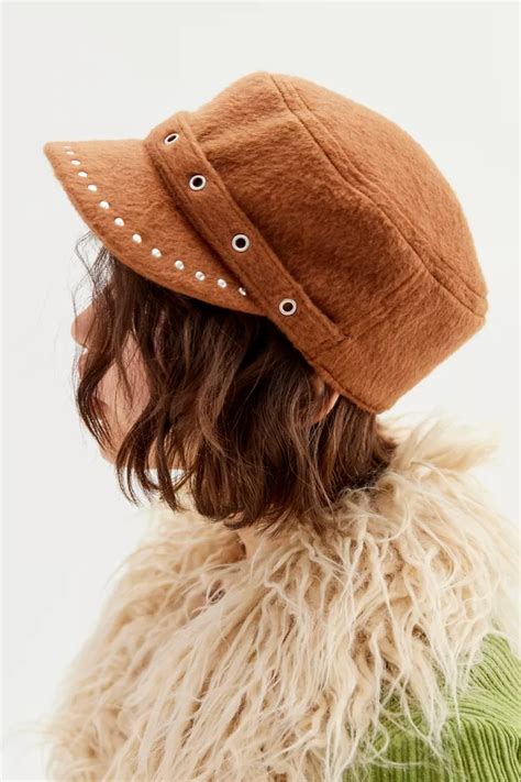 Mila Studded Cabbie Hat | Urban Outfitters