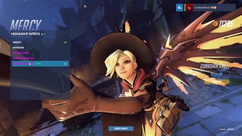 Mercy - Witch - Overwatch Halloween Legendary Skin Spotlight (intro ...