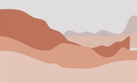 contemporary abstract aesthetic mountains background illustration 3339043 Vector Art at Vecteezy