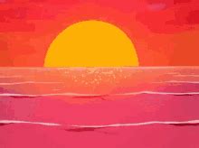 Sunset Beach Background Anime : Desktop Wallpaper Original Anime Sunset Sky Hd Image Picture ...
