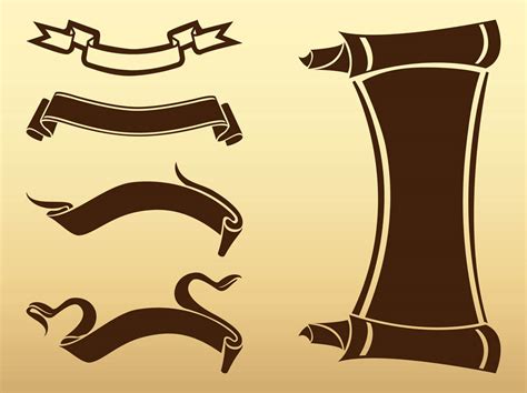 Free Vector Scroll Banners