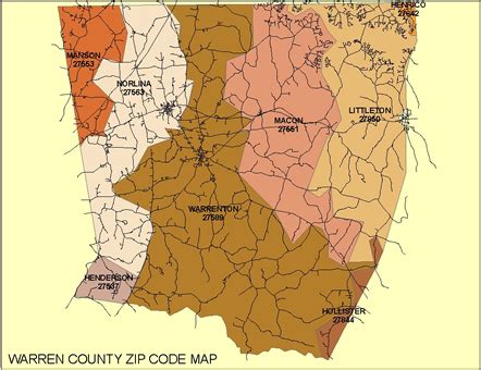 Warren County Nc Map | Cities And Towns Map